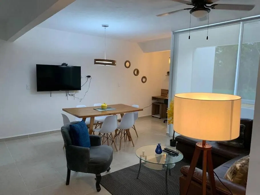 Hermoso Apartamento Piscina, Centrico, Area Libre. Cancun Apartment
