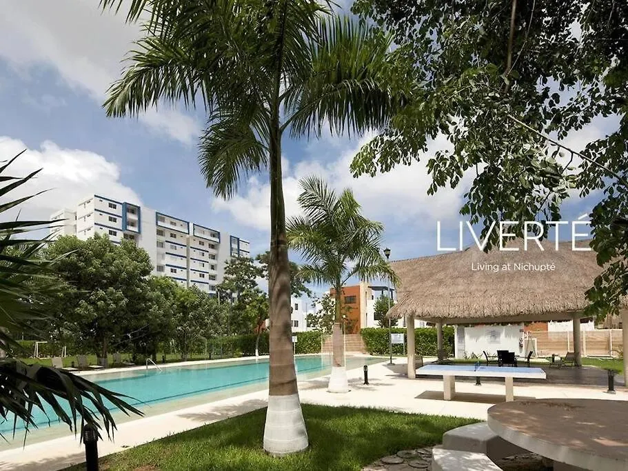 Hermoso Apartamento Piscina, Centrico, Area Libre. Cancun 0*,
